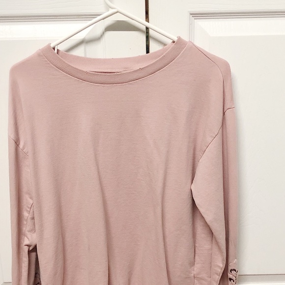 Joes jeans sweatshirt with laces up sleeves - Picture 2 of 3